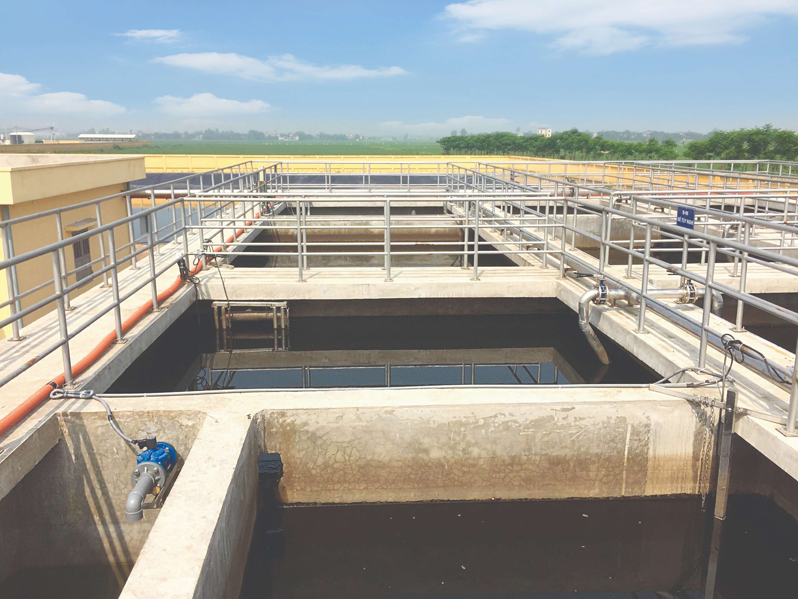 The centralized water treatment plant in VSIP Hai Phong Industrial Park