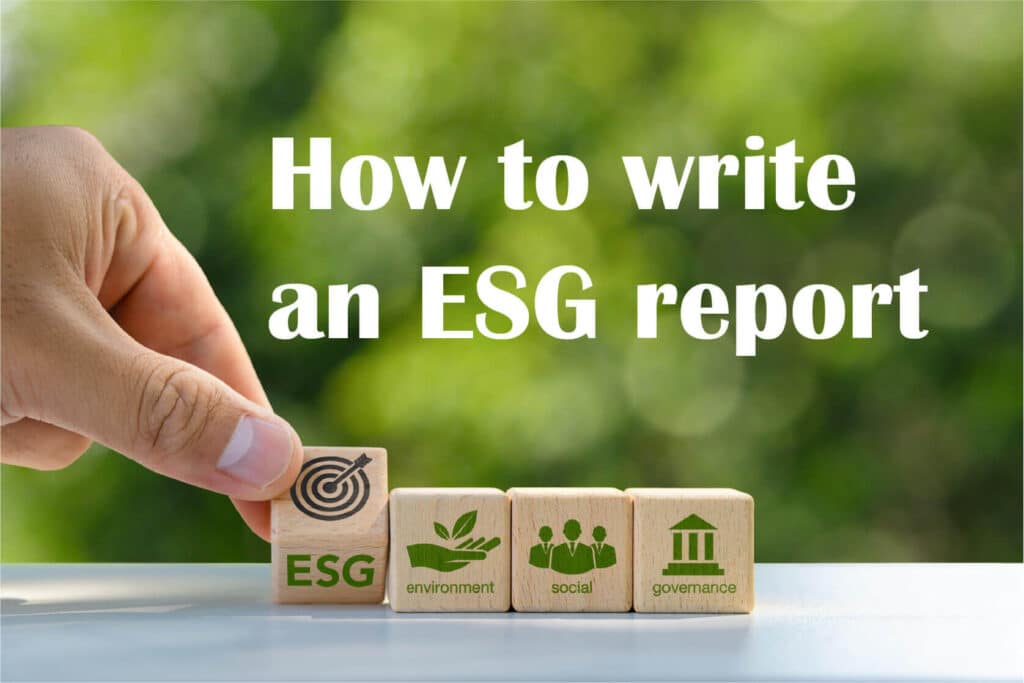 How-to-write-an-esg-report