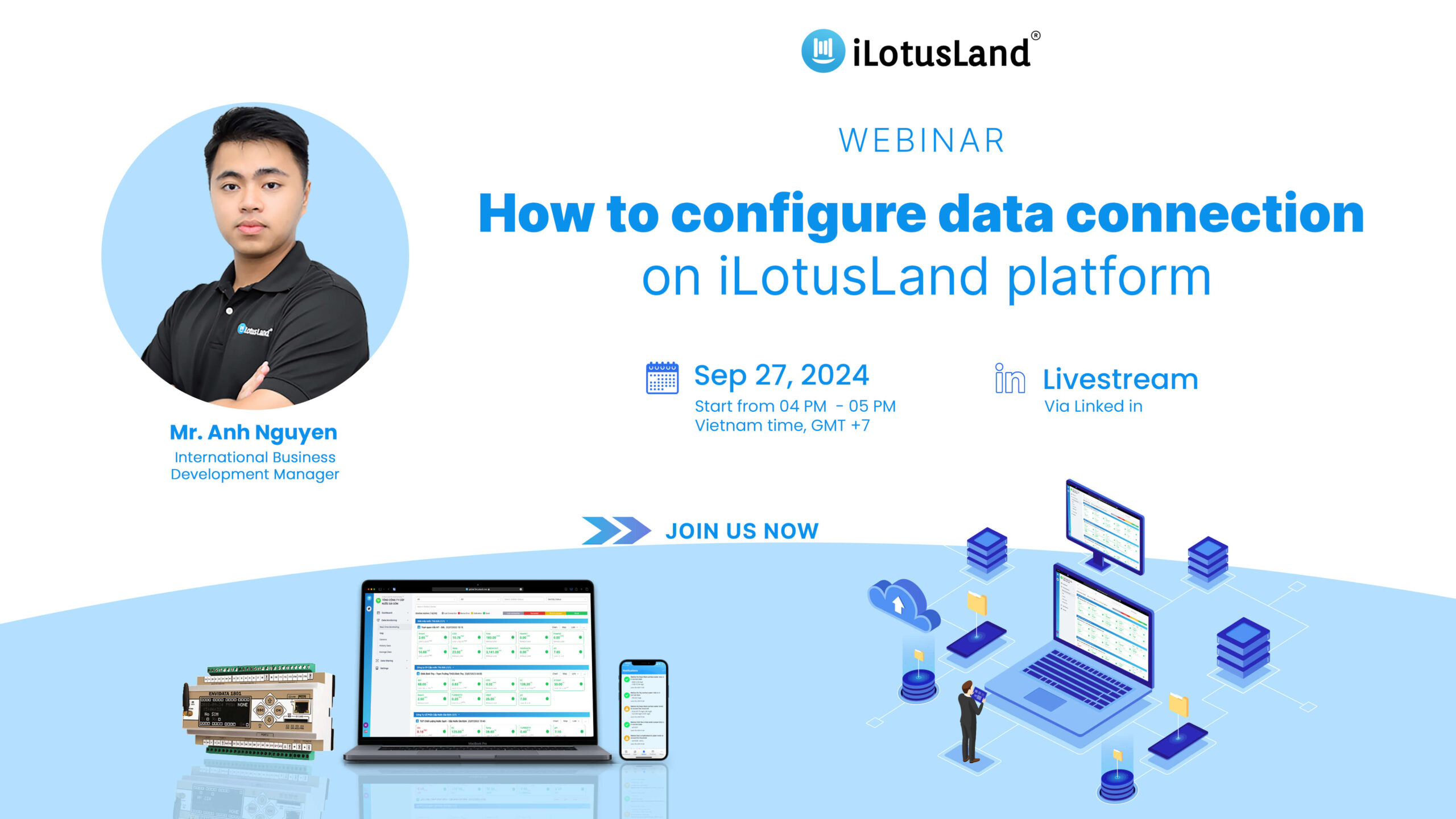 How to configure data connection on iLotusLand Platform? | Phần mềm ...